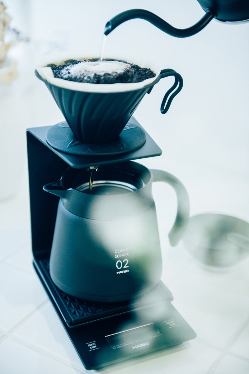 Hario V60 Metal Coffee Dripper Matte Black