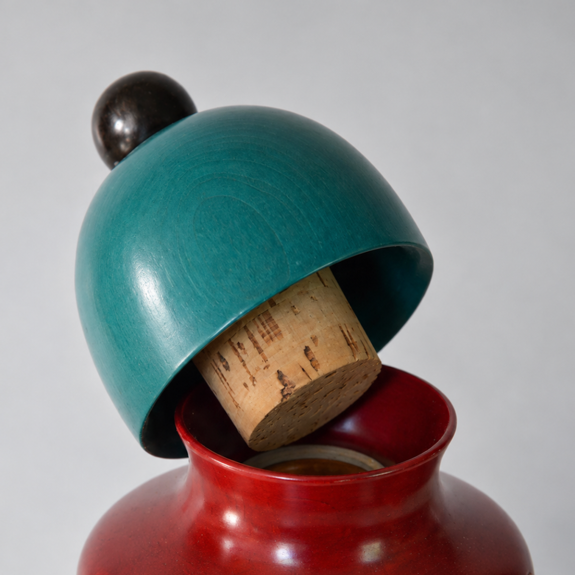 Wooden Cased Thermos